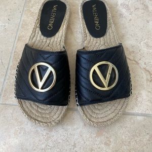 Valentino by Mario Valentino Espadrille slides